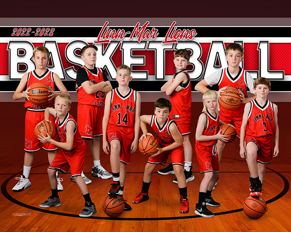 high school sports team picture basketball