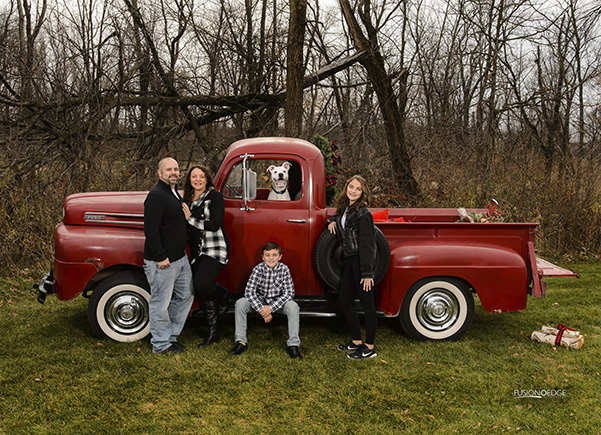 Vintage Red Truck