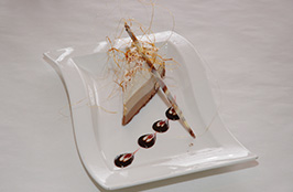 dessert dish