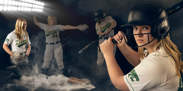 high school sports team softball picture